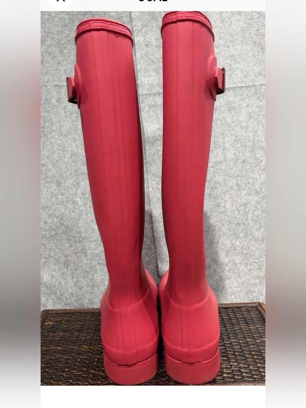Hunter Pink Rain Boots - Picture 4 of 13